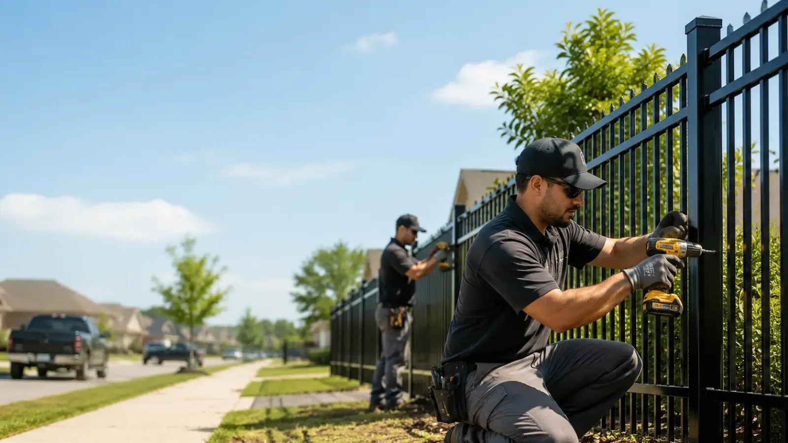 Metal Fence Installation in Lascassas, TN